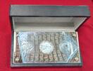 Burkina Faso 2 x 1.000 Francs CFA & 1 Medaille je 1 oz Silber The Chameleon - Prestige Set Cameleon Kameleon -