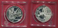 Belgien 10 Euro Silbermünze Internationales Polarjahr - Antarctica Princess Elisabeth -