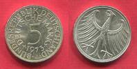 Bundesrepublik Deutschland 5 DM Silber Kursmünze Silberadler -