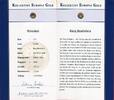 Liberia 12 Dollars Gold 1/50 Unze Kollektion Europas Gold - Slowakei - Burg Bratislava -