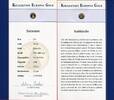 Liberia 12 Dollars Gold 1/50 Unze Kollektion Europas Gold - Norwegen - Stabkirche -