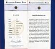 Liberia 12 Dollars Gold 1/50 Unze Kollektion Europas Gold - Kroatien - Zagrebs Kathedrale -
