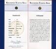 Liberia 12 Dollars Gold 1/50 Unze Kollektion Europas Gold - Frankreich - Eiffelturm -