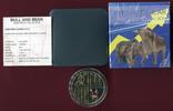 Andorra 1 Diner Silbermünze Bull & Bear Investment - Andorra Eagle (1 oz, selten/rar) -