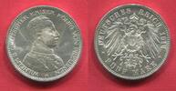 Deutschland Germany Kaiserreich Preußen 5 Mark Wilhelm II. Kürassier Uniform Typ -