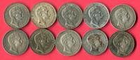 Preußen 10 x 3 Mark Lot Wilhelm II.- Lot -