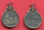 Schweden Silbermedaille mit öse ohne Band Kl. SV. Patr. Sällsk För Langvarig Trogen Tjenst -