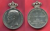 Schweden Silbermedaille ohne öse ohne Band Sweden Royal Patriotic Society Medal Mit signatur A. Lindberg -