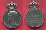 Schweden Silbermedaille ohne öse ohne Band Sweden Royal Patriotic Society Medal ohne signatur MJV am Rand -