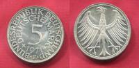 Bundesrepublik Deutschland 5 DM Silber Kursmünze Silberadler Prachtstück -
