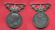 Schweden Sweden Silbermedaille ohne Band For Nit Och Redlighet I Rikets Tjanst Gustav V. -