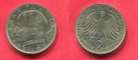 Bundesrepubllik Deutschland 2 Deutsche Mark Kursmünze Max Planck Standard Circulation Coin -
