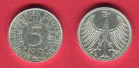 Bundesrepublik Deutschland 5 DM Silber Kursmünze Silberadler - Prägestätte Karlsruhe -