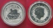 Australien 50 Cents 1/2 Unze Ounce Silber Year of the Goat - Jahr der Ziege -