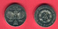 DDR 5 Mark Neusilber Gedenkmünze 125. Geburtstag Otto Lilienthal -