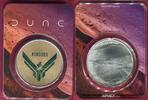 Medaille 1 oz Silber mit Farbauflage DUNE - House Atreides -