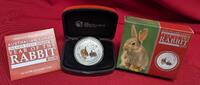 Australien 1 Dollar Silbermünze Year of the Rabbit - Lunar II Serie - Jahr des Hasen -