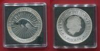 Australien 1 Dollar Silbermünze Australian Kangaroo - Privy Mark W16 (1 oz) -