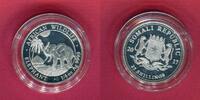 Somalia 25 Shilling, 1/4 Unze Silber Elefant African Wildlife Elephant -