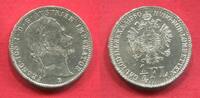 Österreich Kaiserreich 1/4 Florin Gulden Franz Joseph Josef I. Kremnitz -