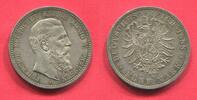 Preußen Kaiserreich Germany Prussia 5 Mark Friedrich III. Drei-Kaiser-Jahr The Year of Three Emperors 99 Tage Kaiser -