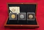Monaco 3 x 10 Francs Satz Prinzessin Grace Kelly Essai Pattern Proben -