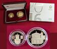 20 und 50 Euro Gold 2016 Architektonische Elemente San Marinos - Castello di Fiorentino & Chiesanuova Polierte Platte mit Box, Zert. & Umkarton