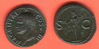 As Agrippa , (gest. 12 v.Chr) - Geprägt unter Caligula -