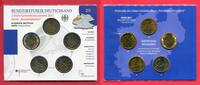 BRD 5 x 2 Euro Gedenkmünzen Satz 2011 Nordrhein-Westfalen - Kölner Dom Normalausgabe Stgl. im Blister OVP