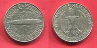 Deutschland Weimarer Republik Germany 3 Mark Zeppelin Weltflug Graf Zeppelin -