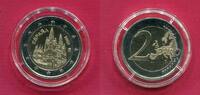 Spanien 2 Euro Gedenkmünze 2012 Kathedrale von Burgos Polierte Platte in Kapsel mit Zertifikat