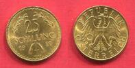 Österreich, Austria, 1. Republik 25 Schilling Gold Kursmünze Goldmünze Kursmünze Adler Eagle Regular Strike -
