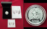 Australien 1 Dollar Silbermünze - 1 Unze Silber Winged Victory - 1 OZ Silver Proof High Relief Coin - nur 3.000 Stück! -