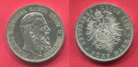 Preußen Kaiserreich Germany Prussia 5 Mark Friedrich III. Drei-Kaiser-Jahr The Year of Three Emperors 99 Tage Kaiser -