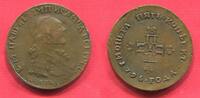 Russland Russia Rußland Medaille in Münzform Fantasie Fantasy Novodel Art Portrait Zar Paul Pawel I. Großer Kopf -