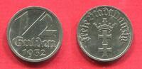 Danzig 1/2 Gulden Stadtwappen -