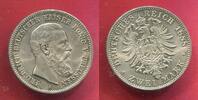 Deutschland Germany Kaiserreich Preußen 2 Mark Kaiser Friedrich III. Dreikaiserjahr Year of the three Emperors -