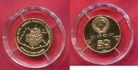Russland UDSSR Russia USSR 50 Rubel Gold 1/4 Unze 1989 Auferstehungskathedrale PP in Kapsel Polierte Platte in Kapsel
