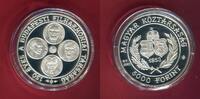 Ungarn 5000 Forint Silbermünze 150.Jahrestag Philharmonisches Orchester Budapest -