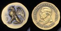 Cook Islands Inseln 250 Dollars 1 Ounce Gold Unze 2024 Gryphon Greif Charles III. Unusual Worldcoin 