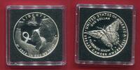 USA 1 Dollar Silbergedenkmünze Brustkrebs-Aufklärung -