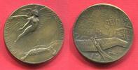 Bronzemedaille Juni 1912 1976 Österreich Aero Club Wien 1091 - 1976 75 Jahre Prägefrisch Patiniert matt