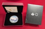 Kanada 30 Dollar Farbmünze - 2 oz Fine Silver Coin Snowy Owl and Northern Lights (Glow in Dark) - Schneeeule -