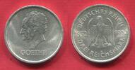 Deutschland Weimarer Republik Germany 3 Mark 100. Todestag von Johann Wolfgang von Goethe -
