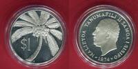 Samoa 1 Tala Silbergedenkmünze Kokosnuss-Palme -