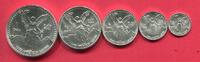 Mexiko 1, 1/2, 1/4, 1/10, 1/20 Onza Libertad 5 Münzen Set -