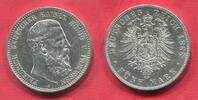 Preußen Kaiserreich Germany Prussia 5 Mark Friedrich III. Drei-Kaiser-Jahr The Year of Three Emperors 99 Tage Kaiser -