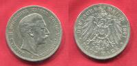 Deutschland Germany Kaiserreich Preußen 5 Mark Wilhelm II. -