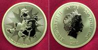 Niue Islands 250 Dollars 1 Unze Ounce Gold 2018 Dagobert Duck - Uncle Scrooge McDuck Stempelglanz mi