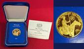Malaysia 200 Ringgit Goldmünze - Gold 1977 9th Southeast Asia Games - Südostasiatische Spiele mit Ba
